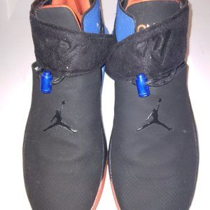 Nike Jordan Why Not Zero 1 Black Orange Blue Basketball Shoes AA2510-015 Sz 12